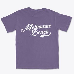 Melbourne Beach Florida Vintage Team Premium Heavyweight T-shirt
