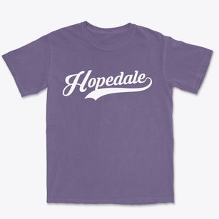 Hopedale Illinois Vintage Team Premium Heavyweight T-shirt