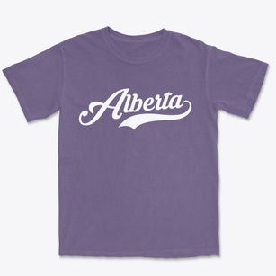 Alberta Minnesota Vintage Team Premium Heavyweight T-shirt