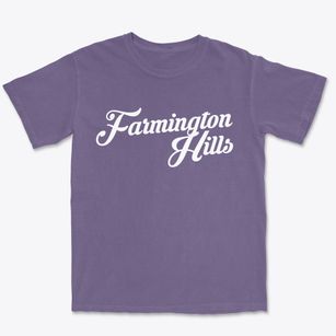 Farmington Hills Michigan Vintage Team Premium Heavyweight T-shirt