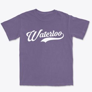 Waterloo Iowa Vintage Team Premium Heavyweight T-shirt