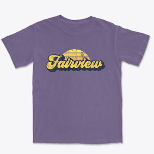 Fairview New York Sublime Sunset Premium Heavyweight T-shirt