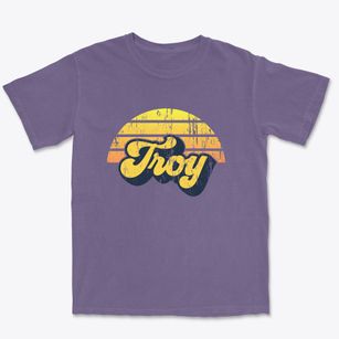 Troy Wisconsin Sublime Sunset Premium Heavyweight T-shirt