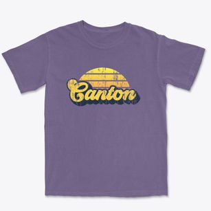 Canton Texas Sublime Sunset Premium Heavyweight T-shirt
