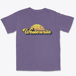 Westerville Ohio Sublime Sunset Premium Heavyweight T-shirt
