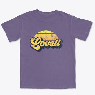 Lovell Wyoming Sublime Sunset Premium Heavyweight T-shirt