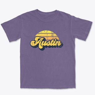 Austin Pennsylvania Sublime Sunset Premium Heavyweight T-shirt