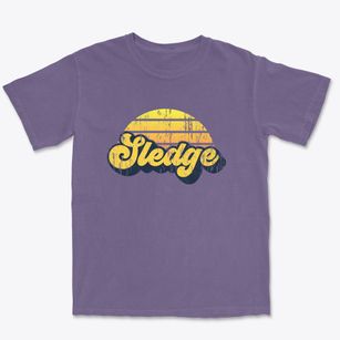 Sledge Mississippi Sublime Sunset Premium Heavyweight T-shirt