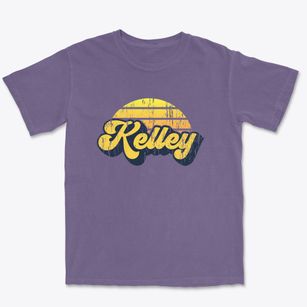 Kelley Iowa Sublime Sunset Premium Heavyweight T-shirt