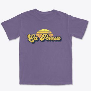 La Presa Texas Sublime Sunset Premium Heavyweight T-shirt
