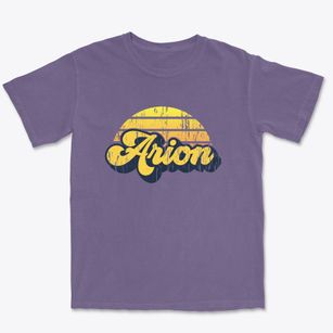 Arion Iowa Sublime Sunset Premium Heavyweight T-shirt