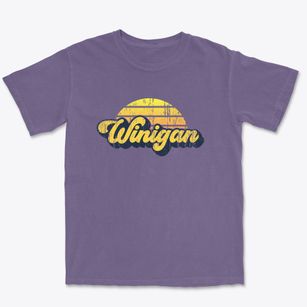 Winigan Missouri Sublime Sunset Premium Heavyweight T-shirt