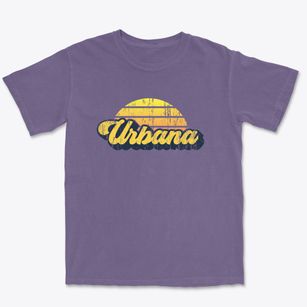 Urbana Maryland Sublime Sunset Premium Heavyweight T-shirt