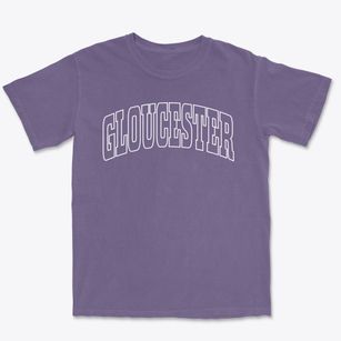 Gloucester North Carolina Trendy Block Premium Heavyweight T-shirt