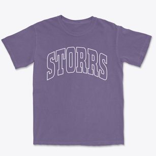Storrs Connecticut Trendy Block Premium Heavyweight T-shirt