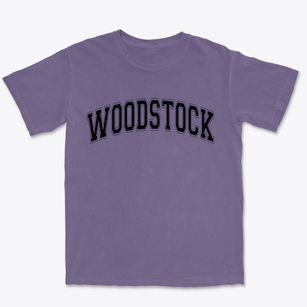 Woodstock Maine Varsity Premium Heavyweight T-shirt