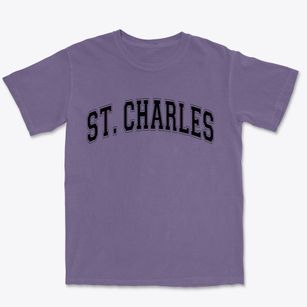 St. Charles Missouri Varsity Premium Heavyweight T-shirt
