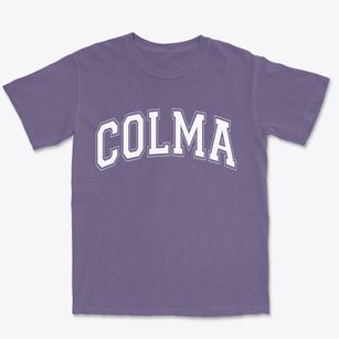 Colma California Varsity Premium Heavyweight T-shirt