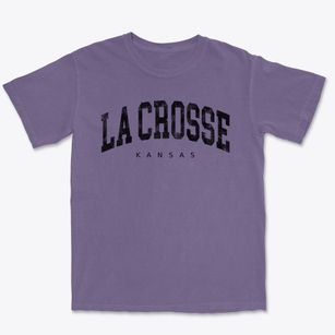 La Crosse Kansas Urban Vibe Premium Heavyweight T-shirt