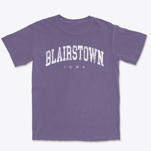 Blairstown Iowa Urban Vibe Premium Heavyweight T-shirt