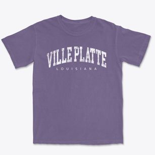 Ville Platte Louisiana Urban Vibe Premium Heavyweight T-shirt
