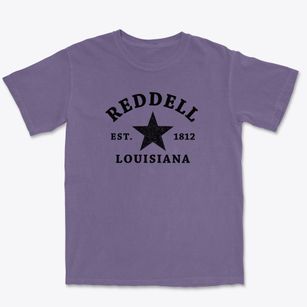 Reddell Louisiana Star Premium Heavyweight T-shirt