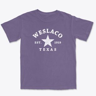 Weslaco Texas Star Premium Heavyweight T-shirt