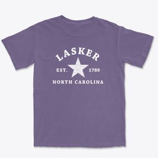 Lasker North Carolina Star Premium Heavyweight T-shirt