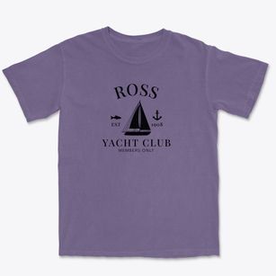 Ross California Yacht Club Premium Heavyweight T-shirt
