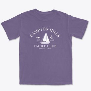 Campton Hills Illinois Yacht Club Premium Heavyweight T-shirt