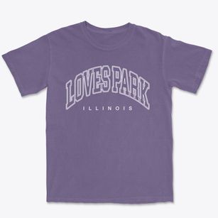 Loves Park Illinois Inline Premium Heavyweight T-shirt