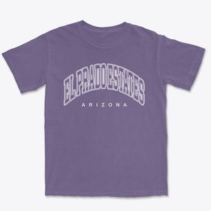 El Prado Estates Arizona Inline Premium Heavyweight T-shirt