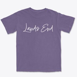 Lands End Massachusetts Freestyle Premium Heavyweight T-shirt