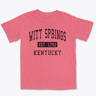 Witt Springs Kentucky Classic Established Premium Heavyweight T-shirt