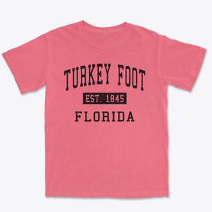 Turkey Foot Florida Classic Established Premium Heavyweight T-shirt