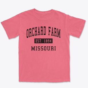 Orchard Farm Missouri Classic Established Premium Heavyweight T-shirt