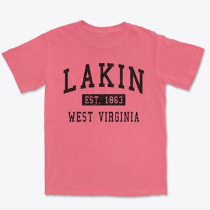 Lakin West Virginia Classic Established Premium Heavyweight T-shirt