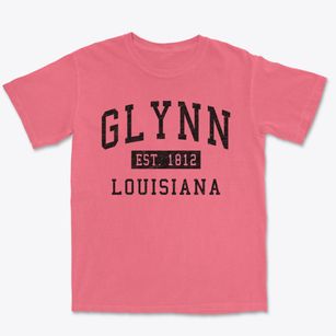 Glynn Louisiana Classic Established Premium Heavyweight T-shirt