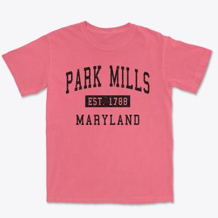 Park Mills Maryland Classic Established Premium Heavyweight T-shirt