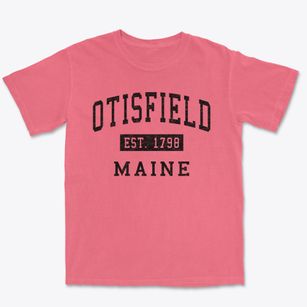 Otisfield Maine Classic Established Premium Heavyweight T-shirt