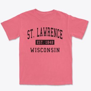 St. Lawrence Wisconsin Classic Established Premium Heavyweight T-shirt
