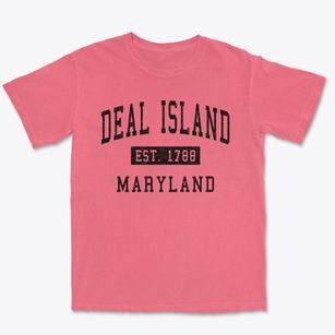 Deal Island Maryland Classic Established Premium Heavyweight T-shirt