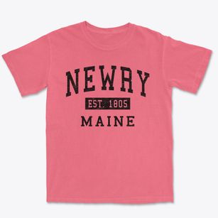 Newry Maine Classic Established Premium Heavyweight T-shirt