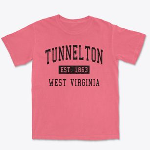 Tunnelton West Virginia Classic Established Premium Heavyweight T-shirt
