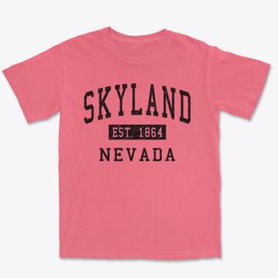 Skyland Nevada Classic Established Premium Heavyweight T-shirt