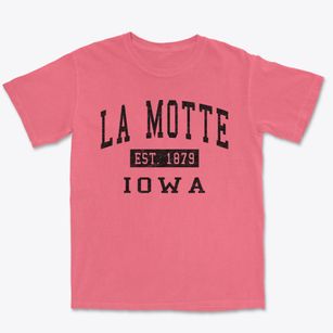 La Motte Iowa Classic Established Premium Heavyweight T-shirt