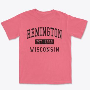 Remington Wisconsin Classic Established Premium Heavyweight T-shirt