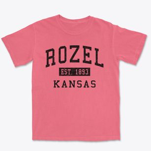 Rozel Kansas Classic Established Premium Heavyweight T-shirt