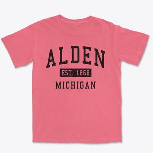 Alden Michigan Classic Established Premium Heavyweight T-shirt