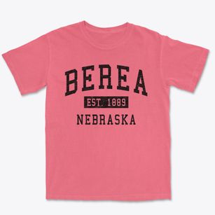 Berea Nebraska Classic Established Premium Heavyweight T-shirt